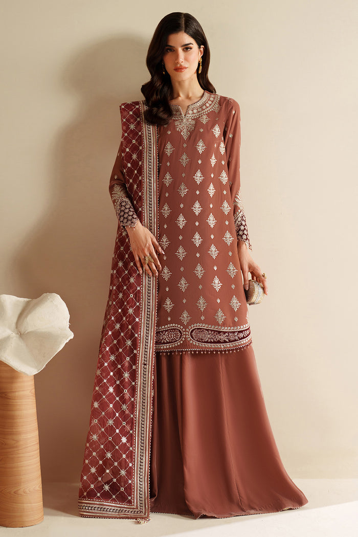 Embroidered Velvet Formal VVF25-D03