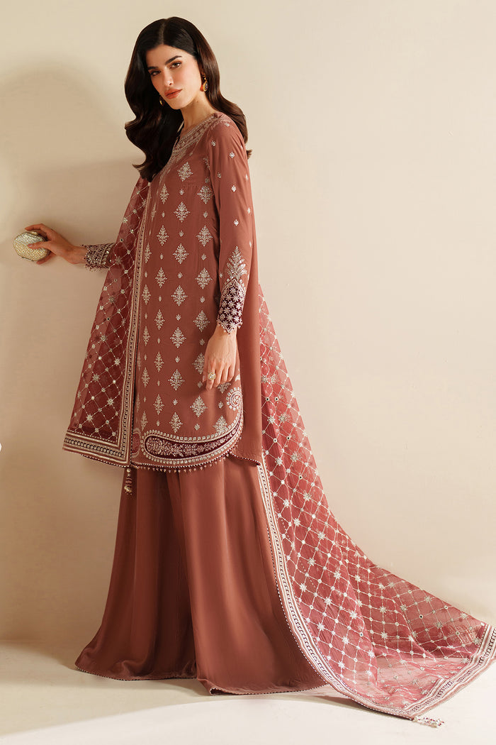 Embroidered Velvet Formal VVF25-D03