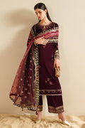 Embroidered Velvet Formal VVF25-D04