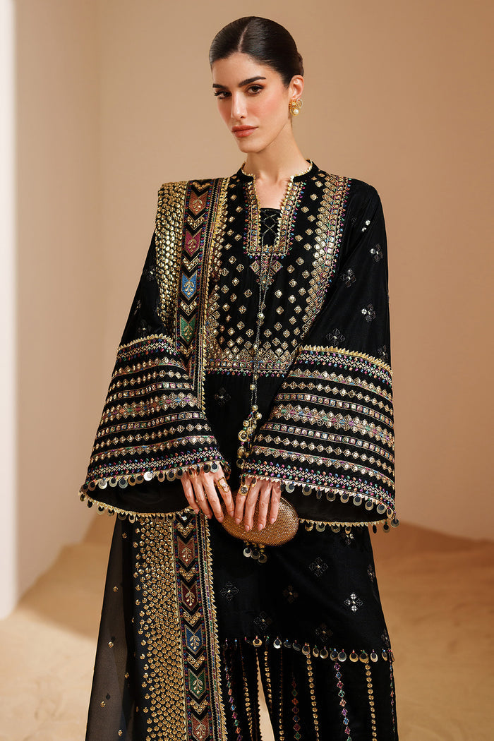 Embroidered Velvet Formal VVF25-D05