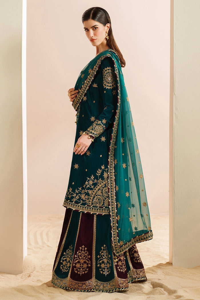 Embroidered Velvet Formal VVF25-D08