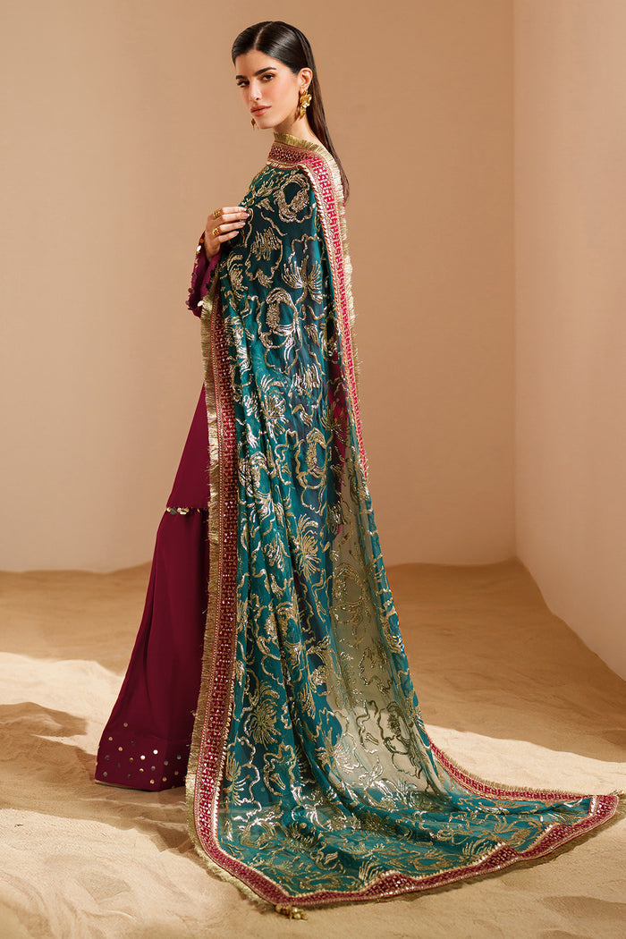Embroidered Velvet Formal VVF25-D09