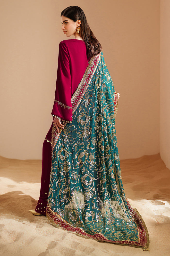Embroidered Velvet Formal VVF25-D09