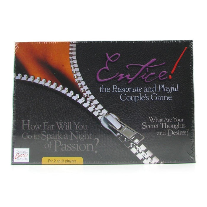 Entice Passionate and Playful Couples Game by  California Exotics -