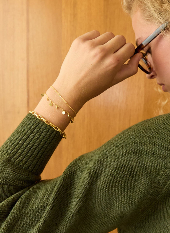 Erna Layered Bracelet - Gold Baukjen