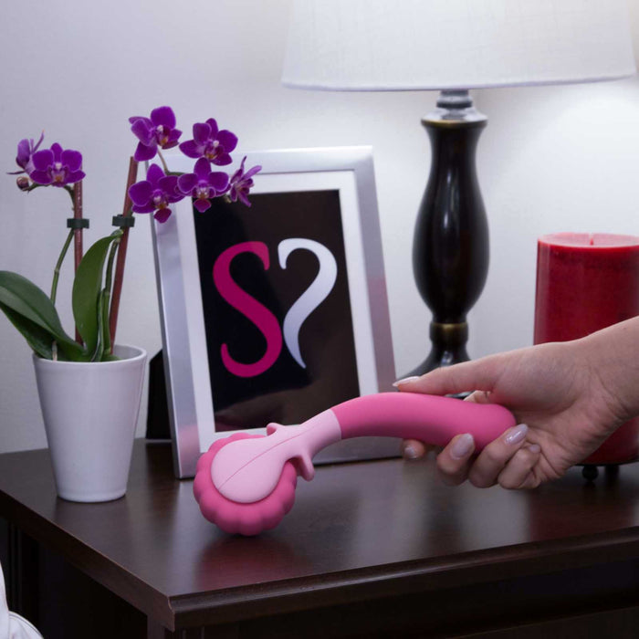 Evoke Sol-O Vibrating Massage Wheel 10 Function USB Rechargeable Waterproof Vibrator