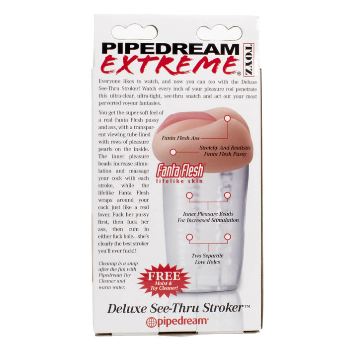 Extreme Deluxe See-Thru Stroker