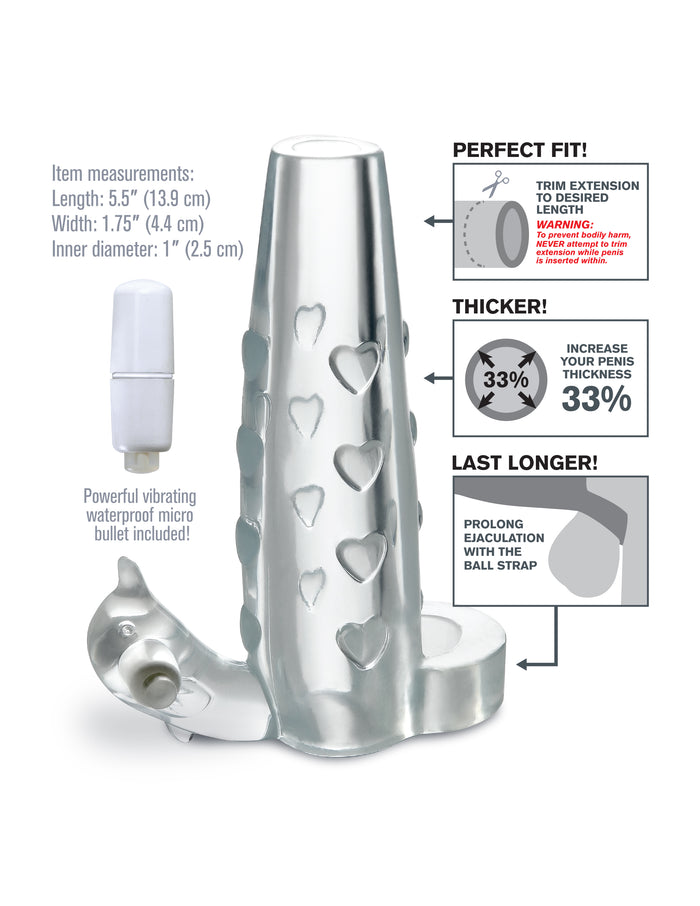 Fantasy X-tensions Deluxe Vibrating Penis Enhancer