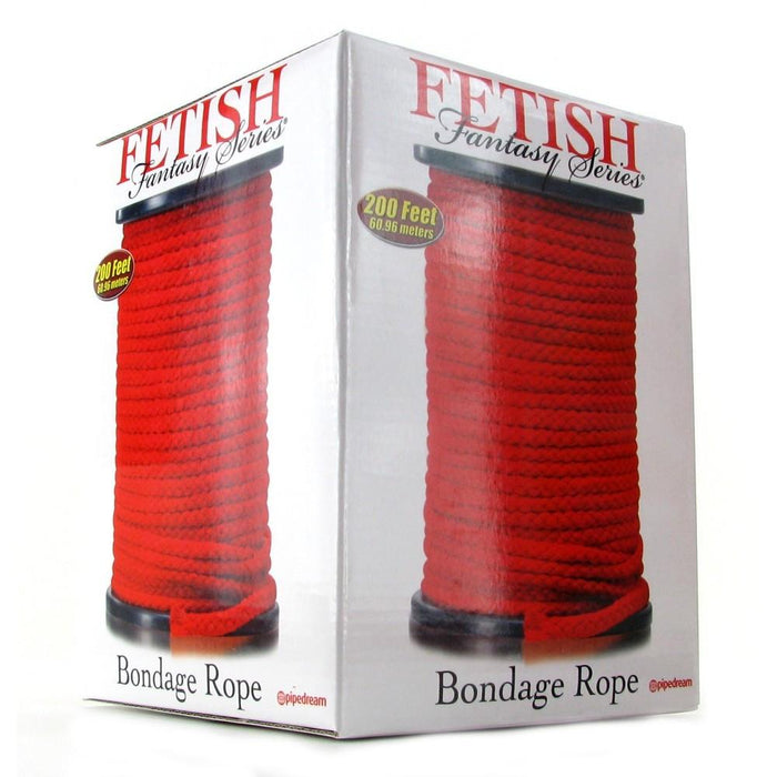 Fetish Fantasy Bondage Rope 200 Feet in Red by  Pipedream -  - 2