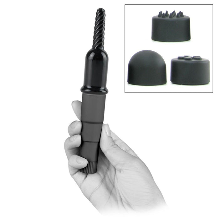 Fetish Fantasy  Mini Mite Vibe with Attachments by  Pipedream -  - 2