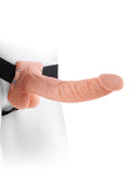 Fetish Fantasy Series 9" Hollow Strap-On with Balls