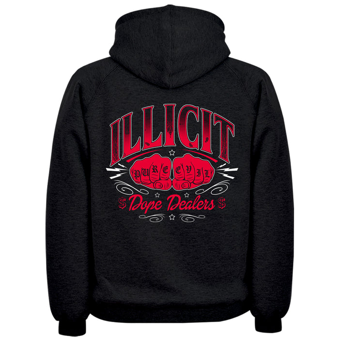 Fist Tatts Logo Hood/Crew