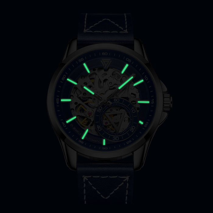 Fully automatic mechanical wristwatch