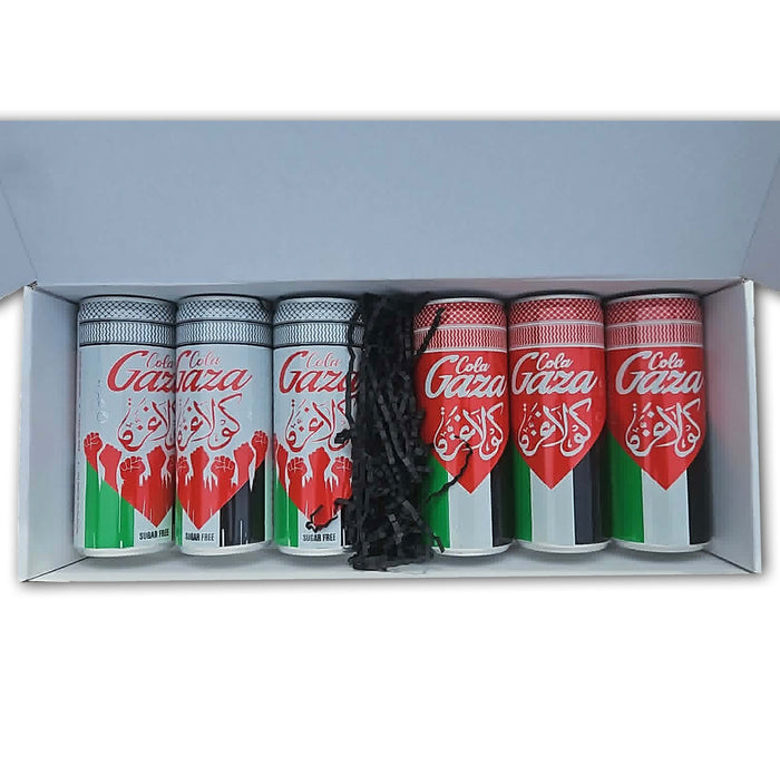 Gaza Cola and Sugar Free 6 Pack Mix