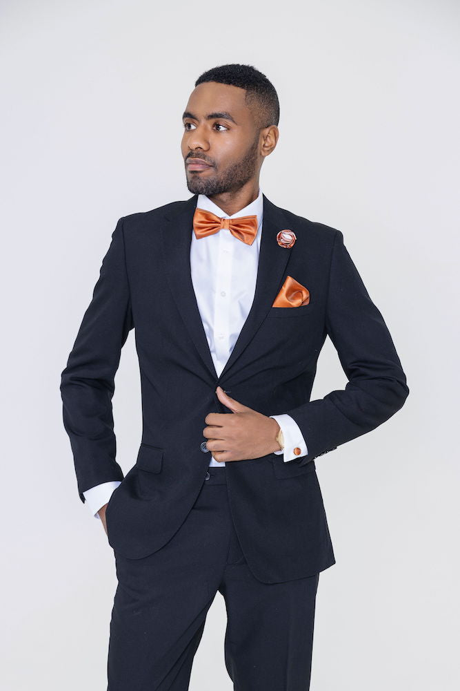 Groomsmen 6-Piece Set (Bowtie & Tie) Sienna - Quick Ship