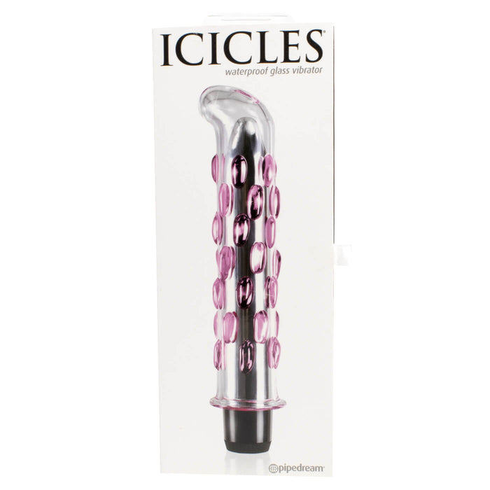 Icicles No. 19 Vibrating Glass Dildo