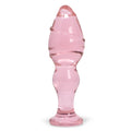 Icicles No. 27 Glass Pink Butt Plug