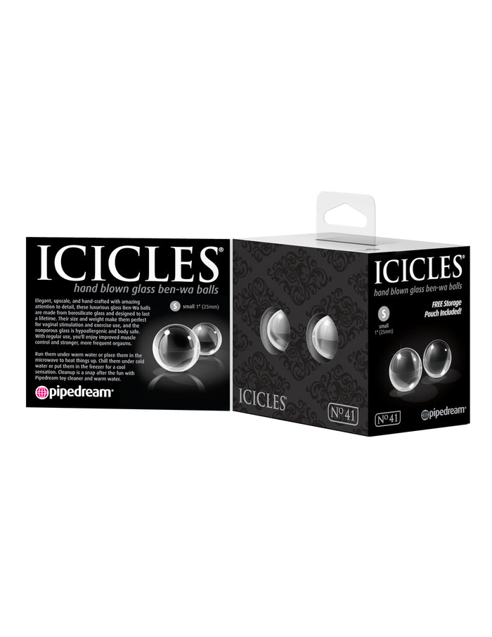 Icicles No. 41 Glass Ben-Wa Balls Small