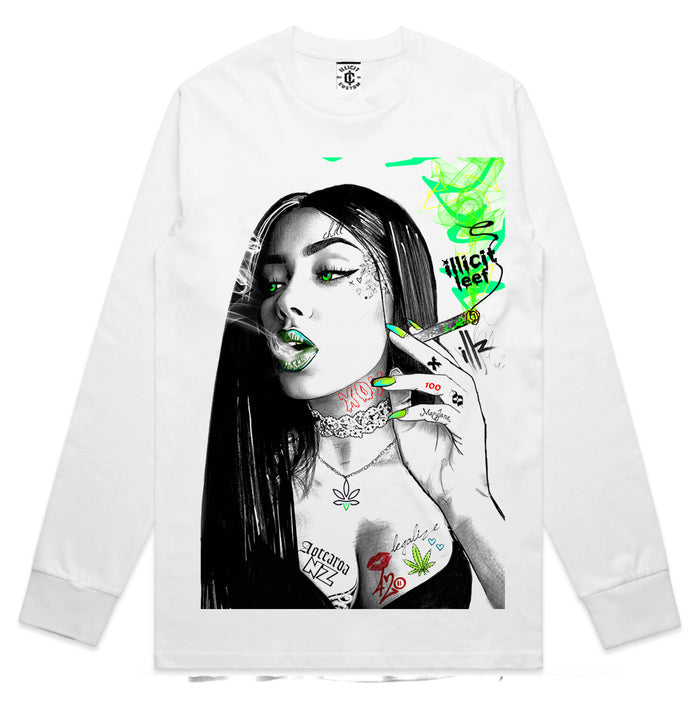 Illz Leef Girl - White
