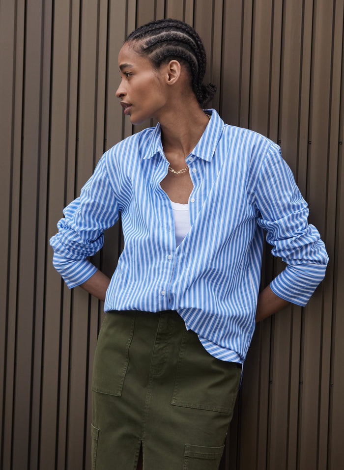 Irma Organic Cotton Skirt - Dark Olive Baukjen