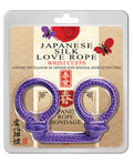 Japanese Silk Love Rope Wrist Cuffs