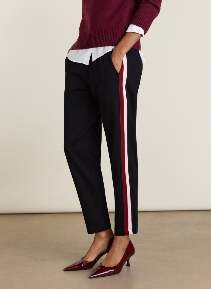 Jay Side Stripe Tapered Trousers