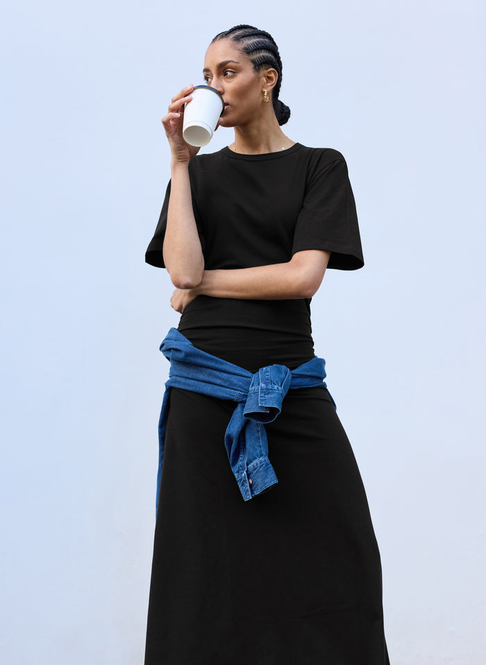 Jinny Ruched Waist Dress