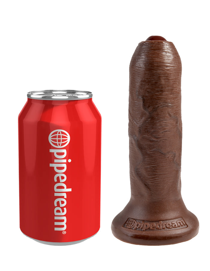 King Cock 6" Uncut Cock