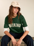Kit Organic Cotton Tee - Forest Green Baukjen