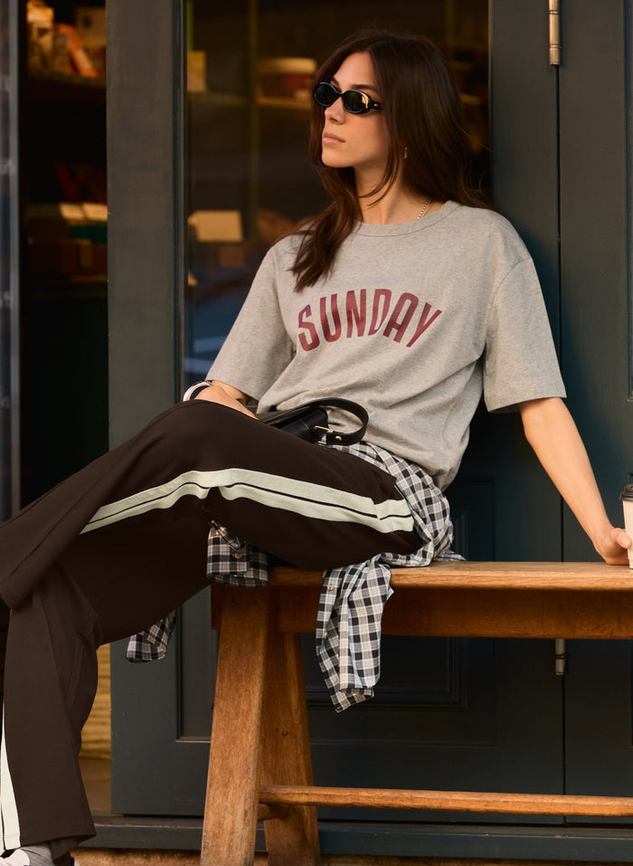 Kit Organic Cotton Tee - Grey Marl Baukjen