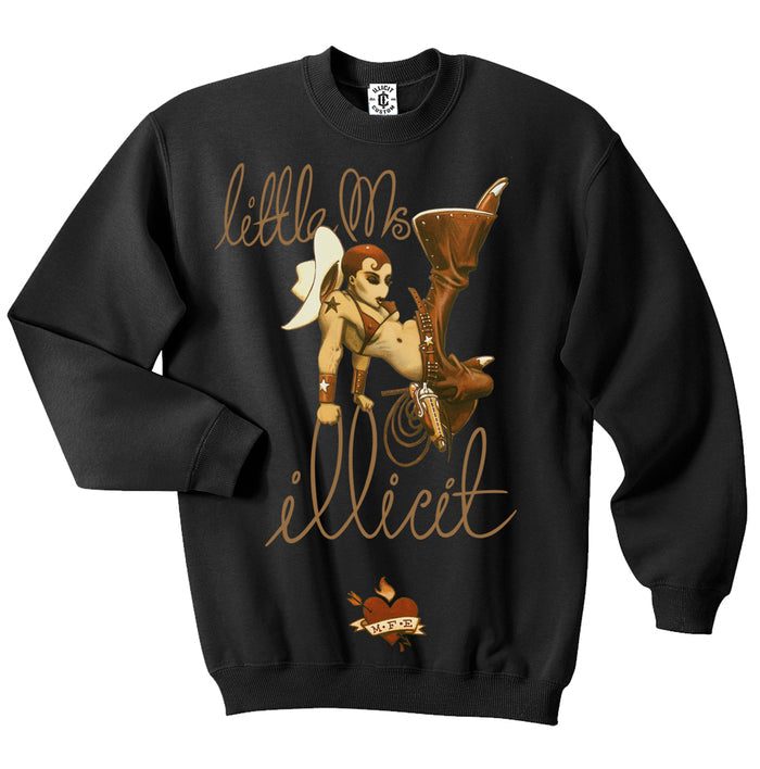Lasso Gal Cowboygirl Hood/Crew