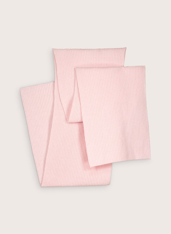 Laura Wool Blend Scarf - Powder Pink Baukjen