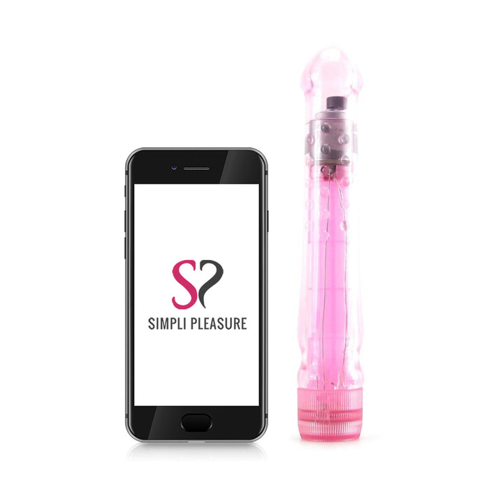 Lighted Shimmers LED Glider Powerful Waterproof Vibrator