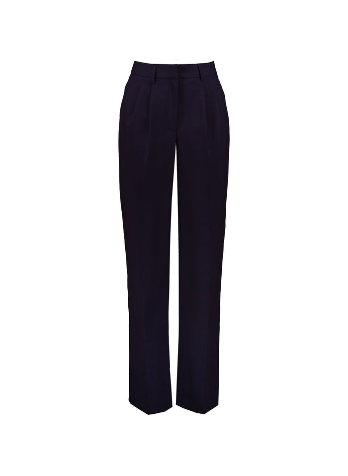 Magnolia Upcycled Trousers - Classic Navy Baukjen