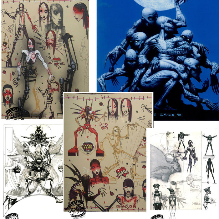 Martin Emond Poster set - Dark Arts
