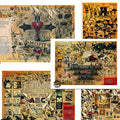 Martin Emond Poster set - Switchblade sketches