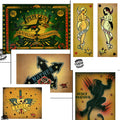 Martin Emond Poster set - Tattoo set 1