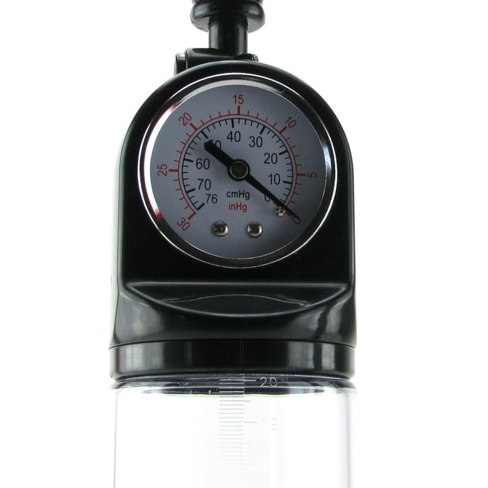 Master Gauge Advanced Hi-Tech Penis Pump by  California Exotics -  - 4