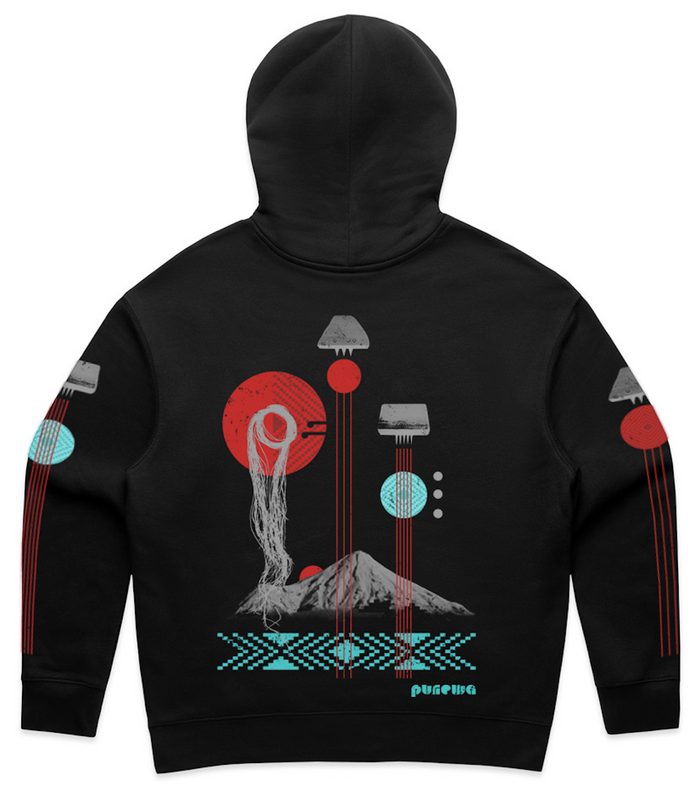 Matariki Womens Pullover Hood