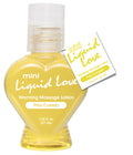 Mini Liquid Love Warming Massage Lotion Piña Colada