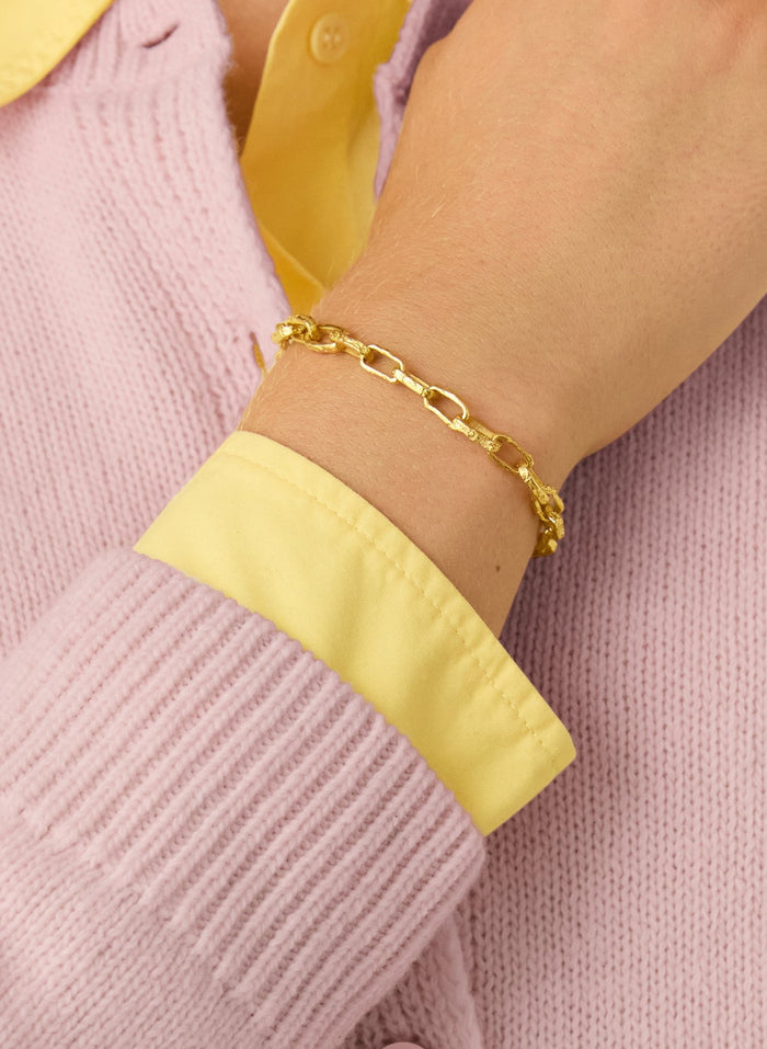 Oona Chain Bracelet - Gold Baukjen