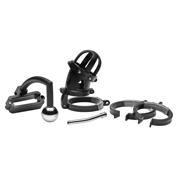 Oppressor Chastity Stretcher & Anal Intruder Hook by  XR Brands -  - 2