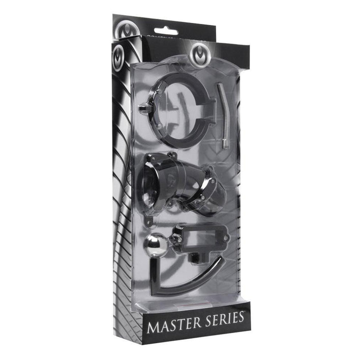 Oppressor Chastity Stretcher & Anal Intruder Hook by  XR Brands -  - 3