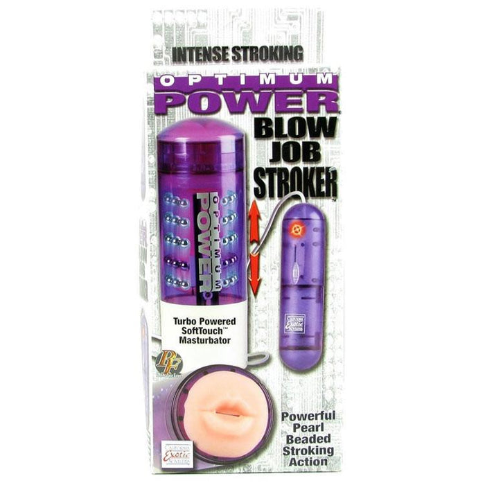 Optimum Power Realistic Blow Job Stroker by  California Exotics -  - 4