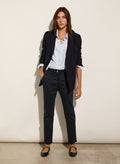 Oralie Organic Cotton Cargo Pant - Classic Navy Baukjen