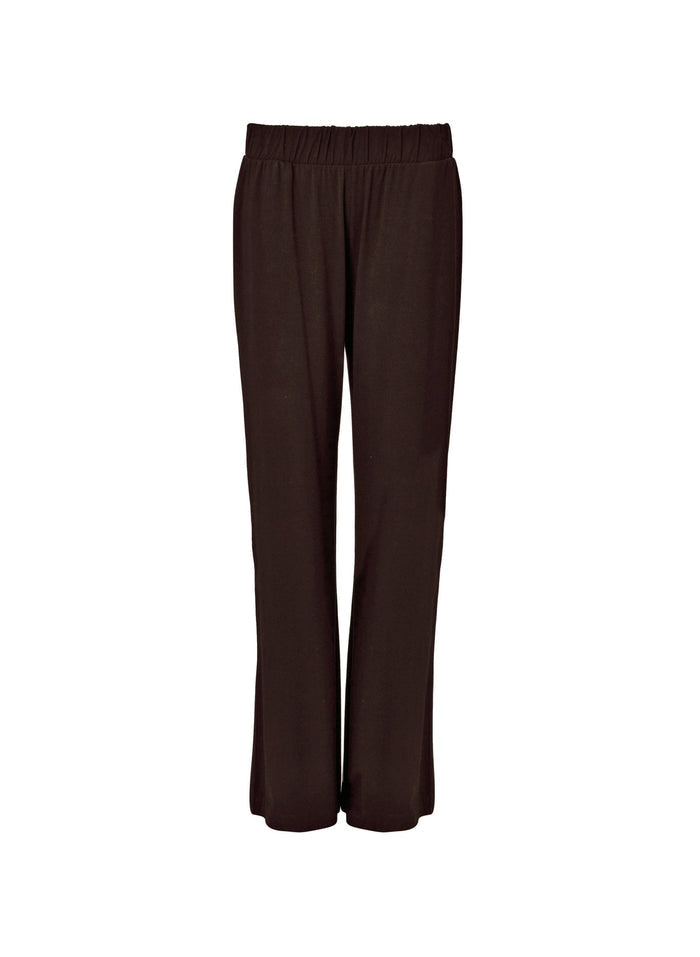 Palazzo Trousers - Dark Chocolate Baukjen