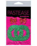 Pastease Glitter Wreath w/Bow Nipple Covers