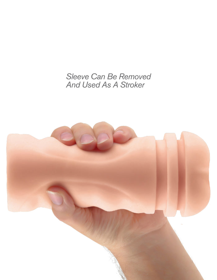 Pipedream Extreme Toyz Mega Grip Vibrating Stroker Pussy