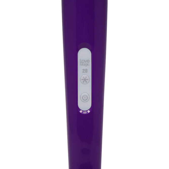 PLAY 20 Speed Super Powerful Rechargeable Magic Wand Clitoral Vibrator