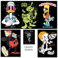 Poster set - Creepy Toons